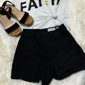 High waisted, vintage shorts